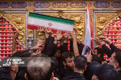 عکس | بدرقه آقای شهید ایران در عراق