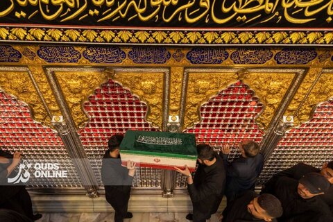 عکس | بدرقه آقای شهید ایران در عراق
