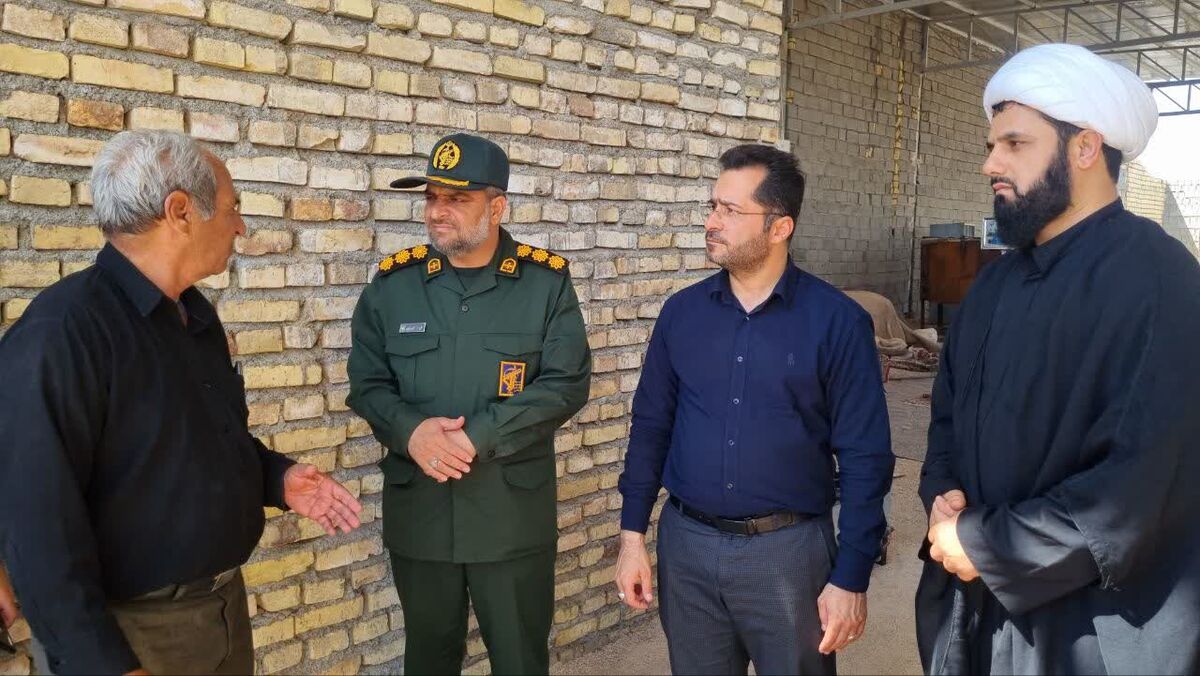 بازدید فرماندار بشرویه از موکب‌ها و نحوه خدمت‌رسانی به زائران مشهد مقدس