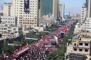 آغاز تشییع پیکر مطهر رهبر شهید انقلاب در مشهد