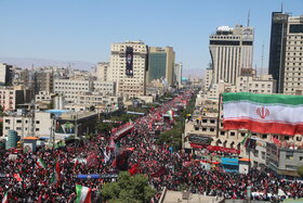 مراسم تشییع پیکر مطهر رهبر شهید انقلاب در مشهد