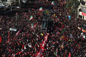 مراسم تشییع پیکر مطهر رهبر شهید انقلاب در مشهد - ۳