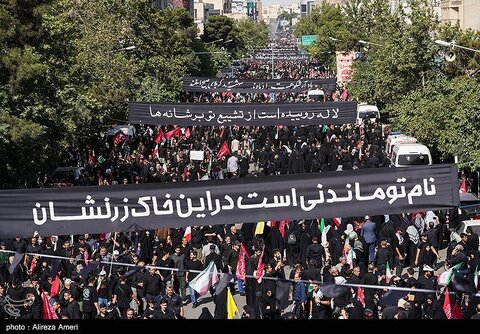 مراسم وداع با امام شهید امت