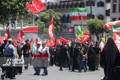 گزارش تصویری | مشهد ساعاتی پیش از آغاز مراسم تشییع پیکر مطهر رهبر شهید انقلاب