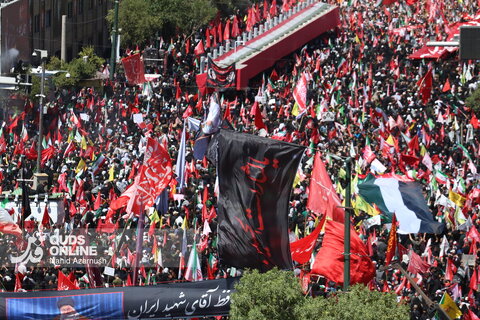 مراسم تشییع پیکر مطهر رهبر شهید انقلاب - مشهد