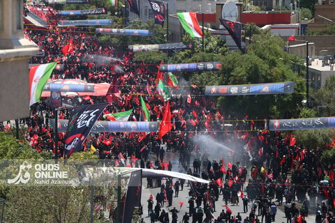 مراسم تشییع پیکر مطهر رهبر شهید انقلاب - مشهد