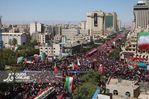 مراسم تشییع پیکر مطهر رهبر شهید انقلاب - مشهد