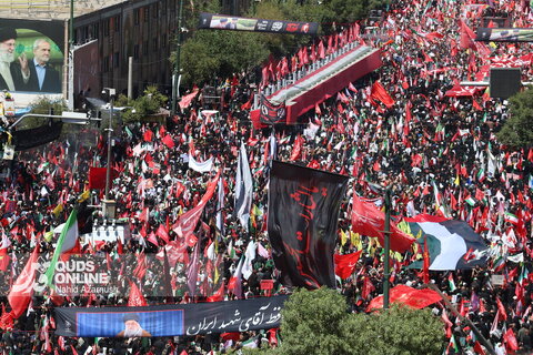 مراسم تشییع پیکر مطهر رهبر شهید انقلاب - مشهد