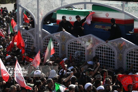 مراسم تشییع پیکر مطهر رهبر شهید انقلاب - مشهد /2