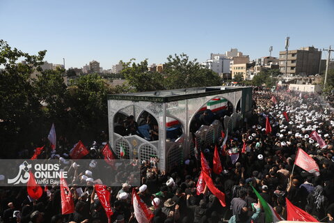 مراسم تشییع پیکر مطهر رهبر شهید انقلاب - مشهد /2