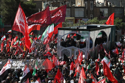مراسم تشییع پیکر مطهر رهبر شهید انقلاب - مشهد /2