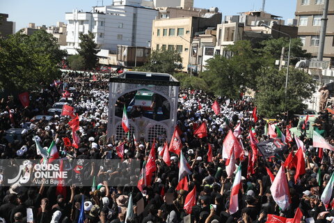 مراسم تشییع پیکر مطهر رهبر شهید انقلاب - مشهد /2