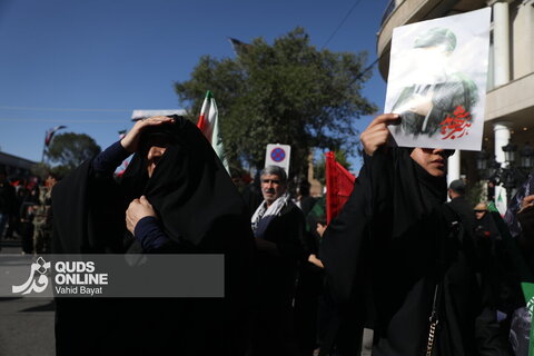 مراسم تشییع پیکر مطهر رهبر شهید انقلاب در مشهد - 3