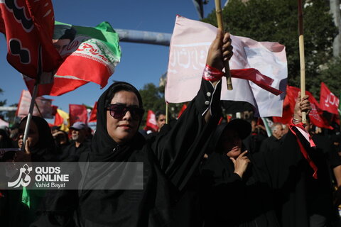 مراسم تشییع پیکر مطهر رهبر شهید انقلاب در مشهد - 3
