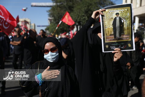 مراسم تشییع پیکر مطهر رهبر شهید انقلاب در مشهد - 3