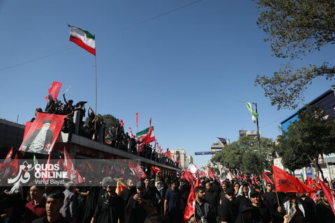 مراسم تشییع پیکر مطهر رهبر شهید انقلاب در مشهد - 3