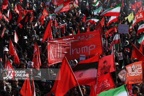 مراسم تشییع پیکر مطهر رهبر شهید انقلاب در مشهد - 3