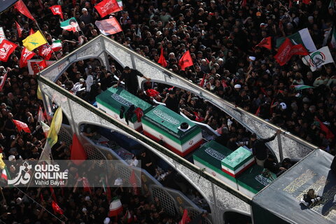 مراسم تشییع پیکر مطهر رهبر شهید انقلاب در مشهد - 3