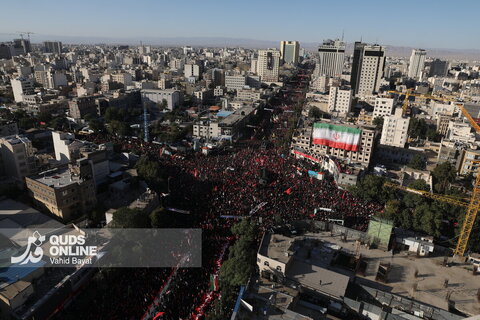 مراسم تشییع پیکر مطهر رهبر شهید انقلاب در مشهد - 3