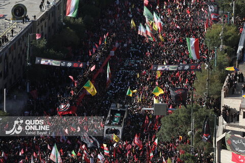 مراسم تشییع پیکر مطهر رهبر شهید انقلاب در مشهد - 3
