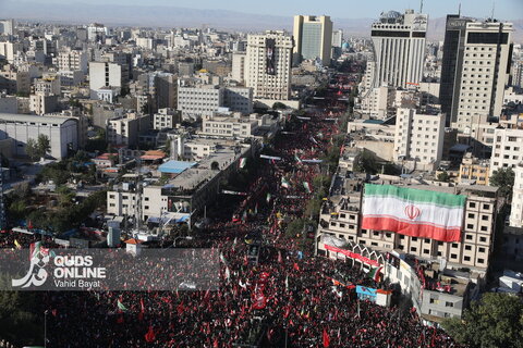 مراسم تشییع پیکر مطهر رهبر شهید انقلاب در مشهد - 3