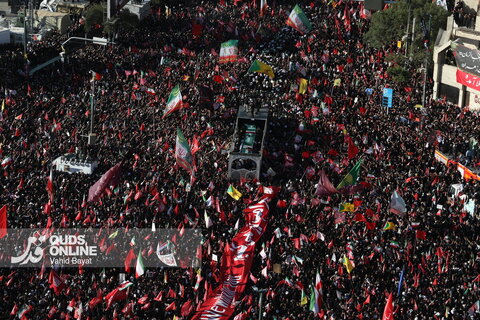 مراسم تشییع پیکر مطهر رهبر شهید انقلاب در مشهد - ۳
