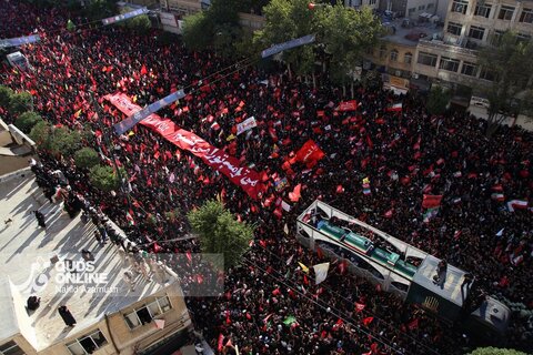 مراسم تشییع پیکر مطهر رهبر شهید انقلاب - مشهد /4
