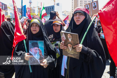 مراسم تشییع پیکر مطهر رهبر شهید انقلاب - مشهد