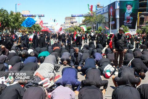 مراسم تشییع پیکر مطهر رهبر شهید انقلاب - مشهد