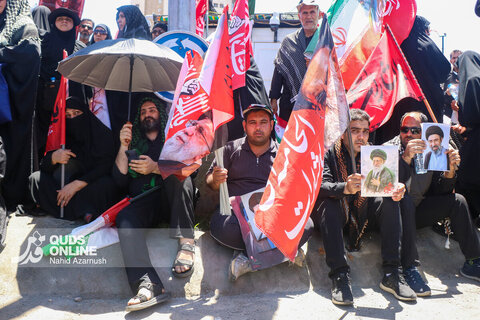 مراسم تشییع پیکر مطهر رهبر شهید انقلاب - مشهد