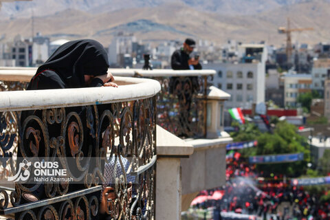 مراسم تشییع پیکر مطهر رهبر شهید انقلاب - مشهد