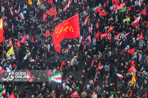 مراسم تشییع پیکر مطهر رهبر شهید انقلاب - مشهد