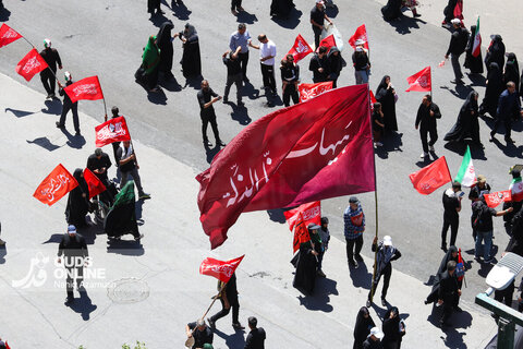 مراسم تشییع پیکر مطهر رهبر شهید انقلاب - مشهد