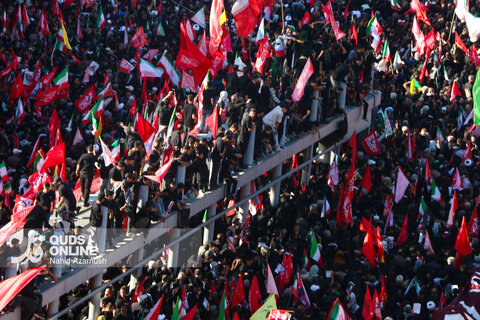 مراسم تشییع پیکر مطهر رهبر شهید انقلاب - مشهد