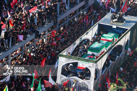 مراسم تشییع پیکر مطهر رهبر شهید انقلاب - مشهد