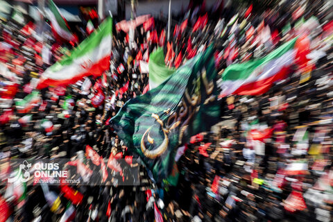 عکس | مراسم تشییع پیکر مطهر رهبر شهید انقلاب - مشهد /۶
