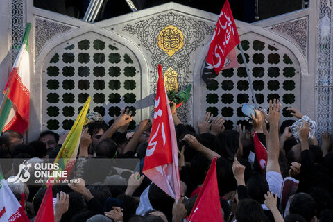 عکس | مراسم تشییع پیکر مطهر رهبر شهید انقلاب - مشهد /۶