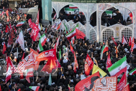 عکس | مراسم تشییع پیکر مطهر رهبر شهید انقلاب - مشهد /۶