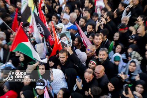 عکس | مراسم تشییع پیکر مطهر رهبر شهید انقلاب - مشهد /۶