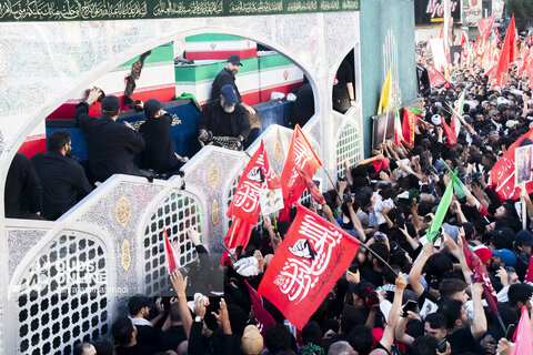 عکس | مراسم تشییع پیکر مطهر رهبر شهید انقلاب - مشهد /۶