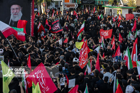 عکس | مراسم تشییع پیکر مطهر رهبر شهید انقلاب - مشهد /۶