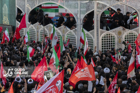 عکس | مراسم تشییع پیکر مطهر رهبر شهید انقلاب - مشهد /۶