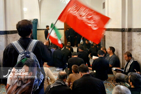 گزارش تصویری | بازگشایی صحن و رواق‌های حرم مطهر رضوی پس از مراسم تشییع و تدفین پیکر مطهر رهبر شهید انقلاب