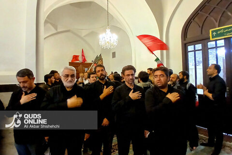 گزارش تصویری | بازگشایی صحن و رواق‌های حرم مطهر رضوی پس از مراسم تشییع و تدفین پیکر مطهر رهبر شهید انقلاب