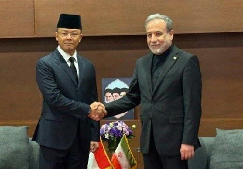 دیدار و گفت‌وگوی عراقچی با همتای اندونزیایی خود