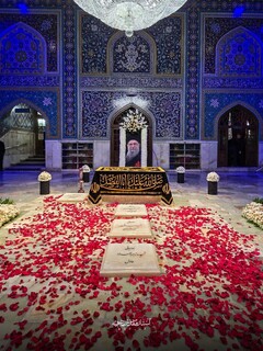 اشک و ارادت در نخستین شب زیارت مرقد رهبر شهید