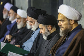 دومین شب اقامه عزای رهبر شهید در حرم مطهر امام رضا علیه السلام