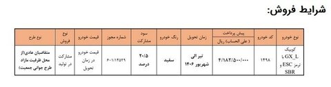 آغاز پیش فروش محصولات سایپا+ جزئیات، اسامی خودروها و قیمت