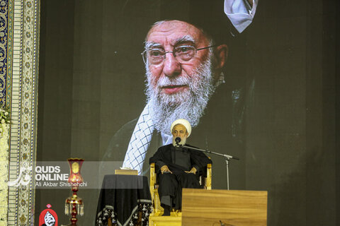 دومین شب اقامه عزای رهبر شهید در حرم مطهر امام رضا علیه السلام