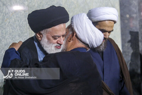 سومین شب اقامه عزای رهبر شهید در حرم مطهر امام رضا علیه السلام